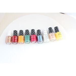 pop arazzi nail polish 9 pcs pack 0.50 oz